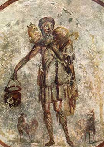 Imagen de Jesús pintada por