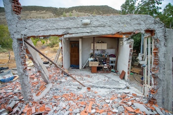 Muchas viviendas quedaron destrozadas y