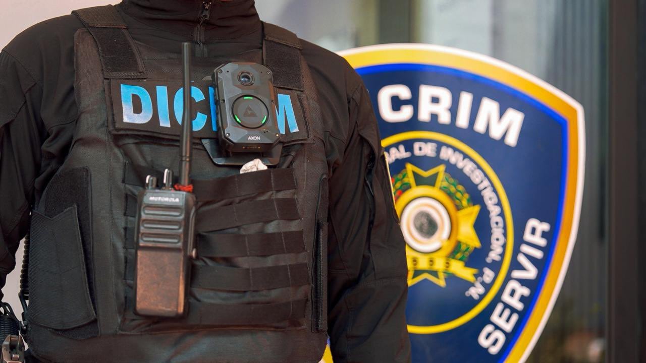 Agentes de la Dirección Central de Investigación (DICRIM) estuvieron al frente del operativo en el cual cayó el