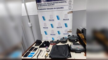 Los elementos secuestrados en los