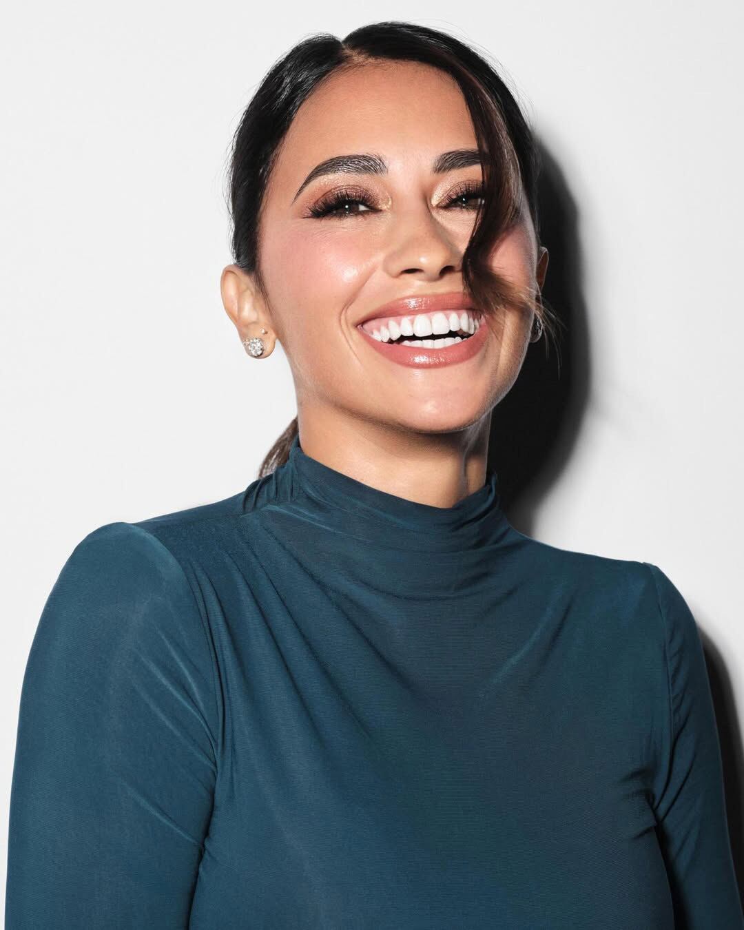 Sonriente, Antonela Roccuzzo se convirtió en una de las más reconocidas influencers femeninas