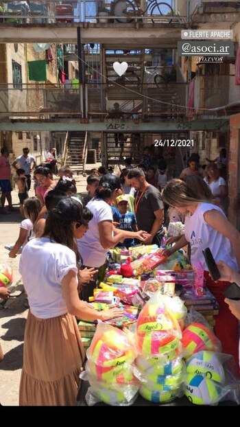 Pampita y Roberto participaron de