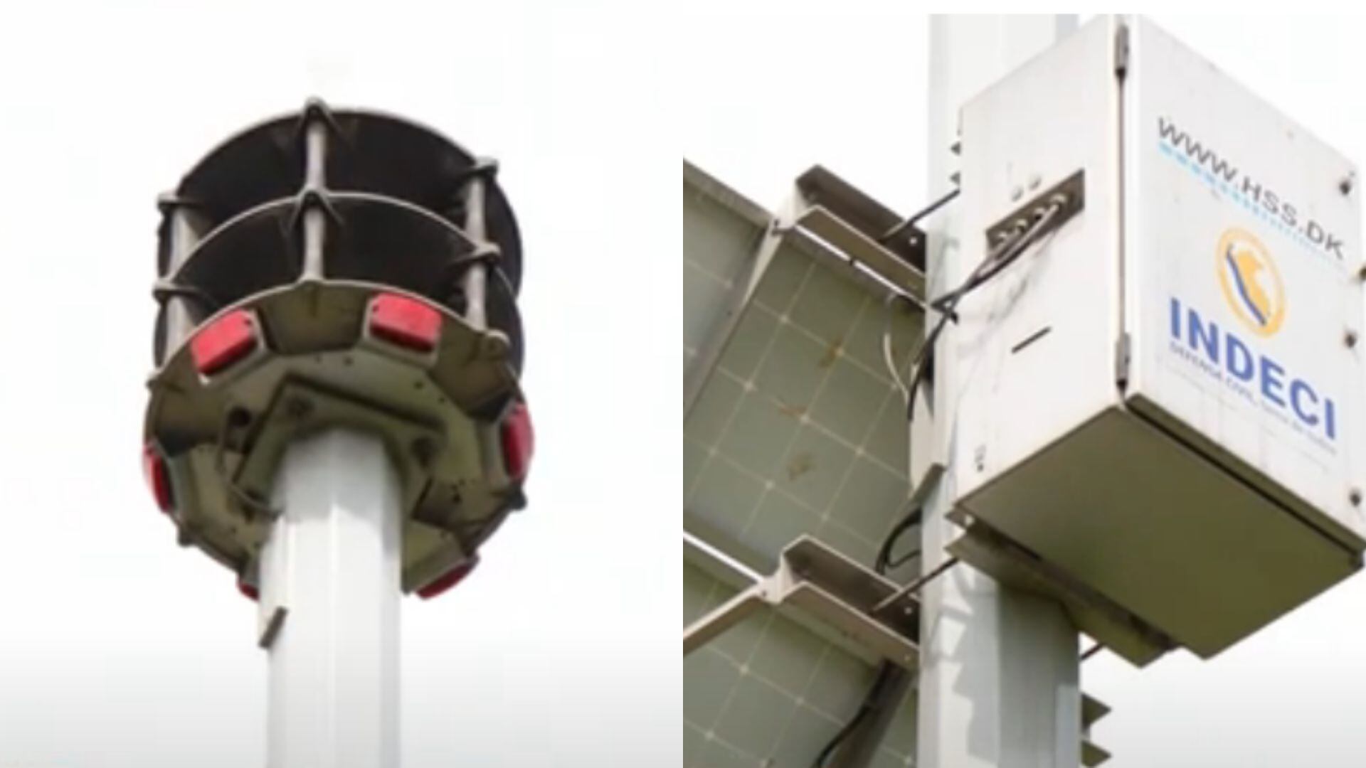 Torre de Saspe inoperativa en Lince. (Foto: Captura 24 horas)