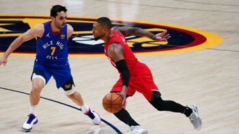 Facundo Campazzo dio su primer show en los Playoffs de la NBA