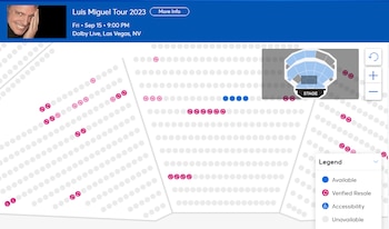 (Captura de pantalla/Ticketmaster)