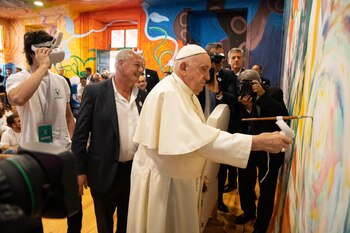 El Papa Francisco en la