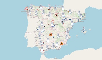 Mapa de carreteras de la