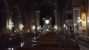 Los delincuentes robaron las estatuas