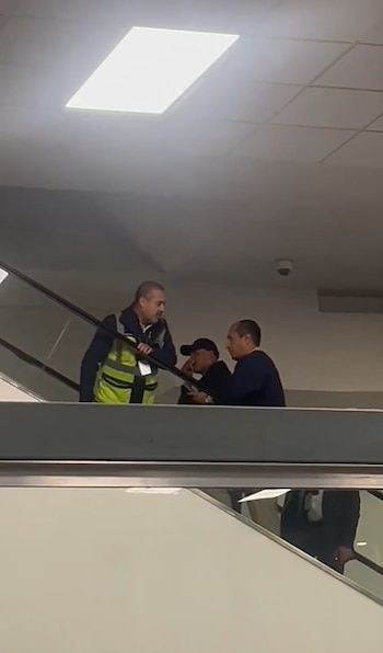 Keylor Navas arribó al AICM,