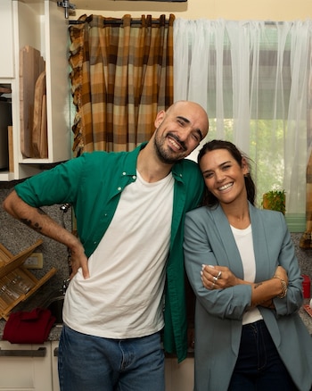 Abel Pintos y Mica Vázquez