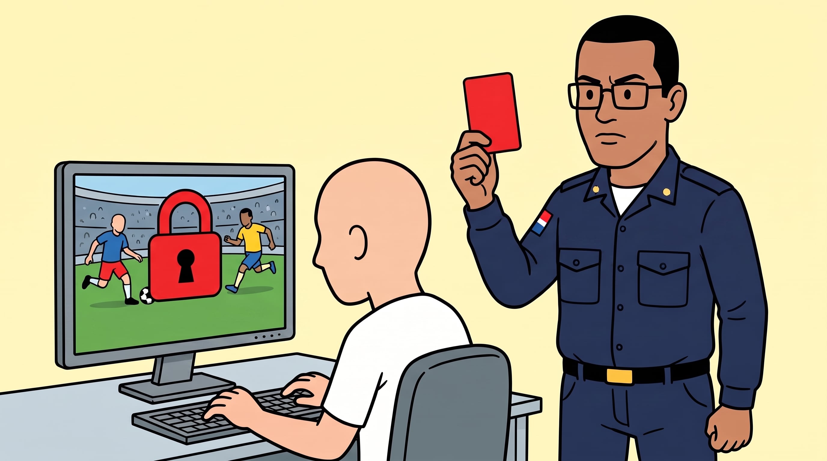 El Ministerio Público de República Dominicana bloqueó 256 dominios y suspendió otro por la retransmisión ilegal de partidos de la Copa Mundial de la FIFA 2026. (Imagen Ilustrativa Infobae)