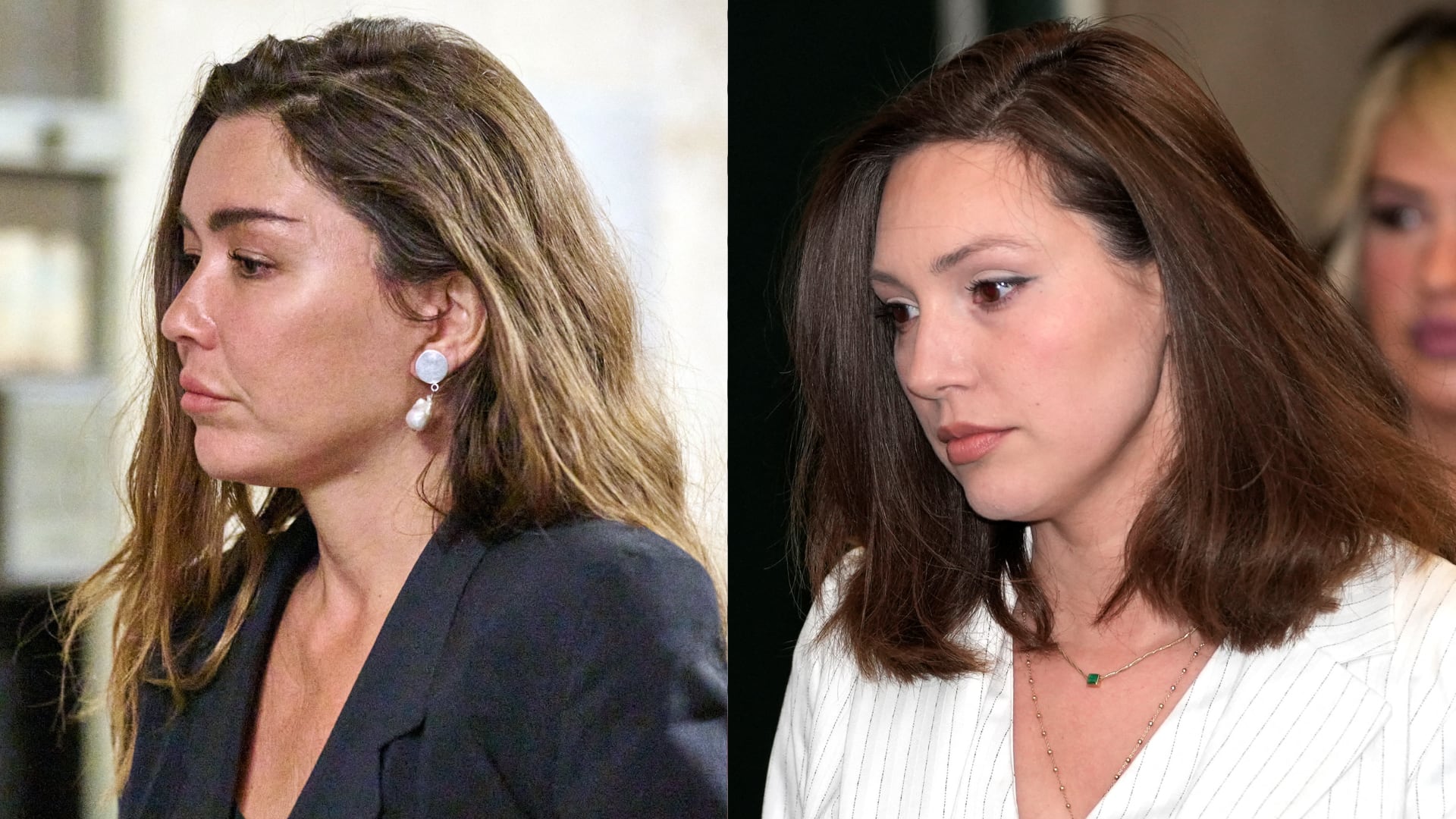 Miriam Haley declaró en dos juicios; Jessica Mann, en tres. Solo una de las dos verá a Weinstein condenado por los hechos que denunció (EFE/REUTERS)