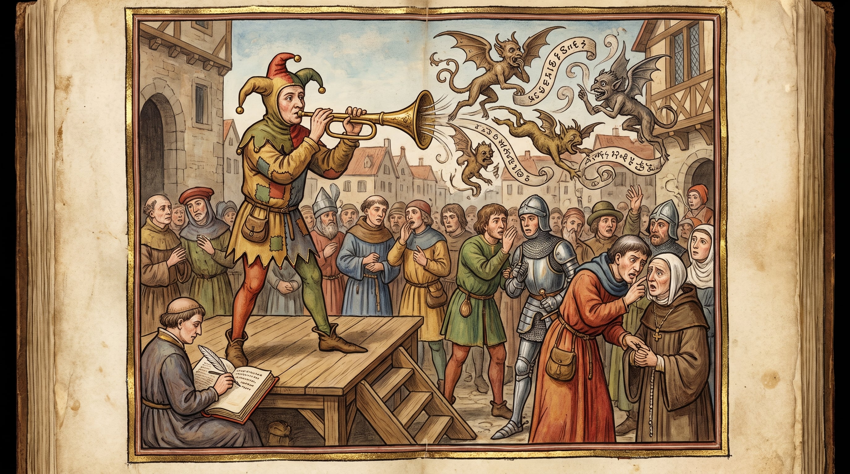 El texto atribuía a Constantino I la cesión del control de Roma e Italia al papa Silvestre I después de curarse de lepra - (Imagen Ilustrativa Infobae)