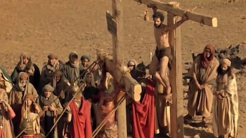 Captura de televisión de "Jesús",