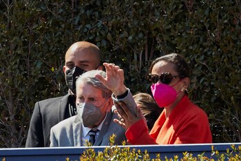 El extenista Manolo Santana en una foto de archivo. EFE/Alejandro García