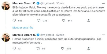 Marcelo Ebrard dio a conocer