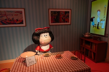Muestra inmersiva de Mafalda en el Centro Cultural Recoleta