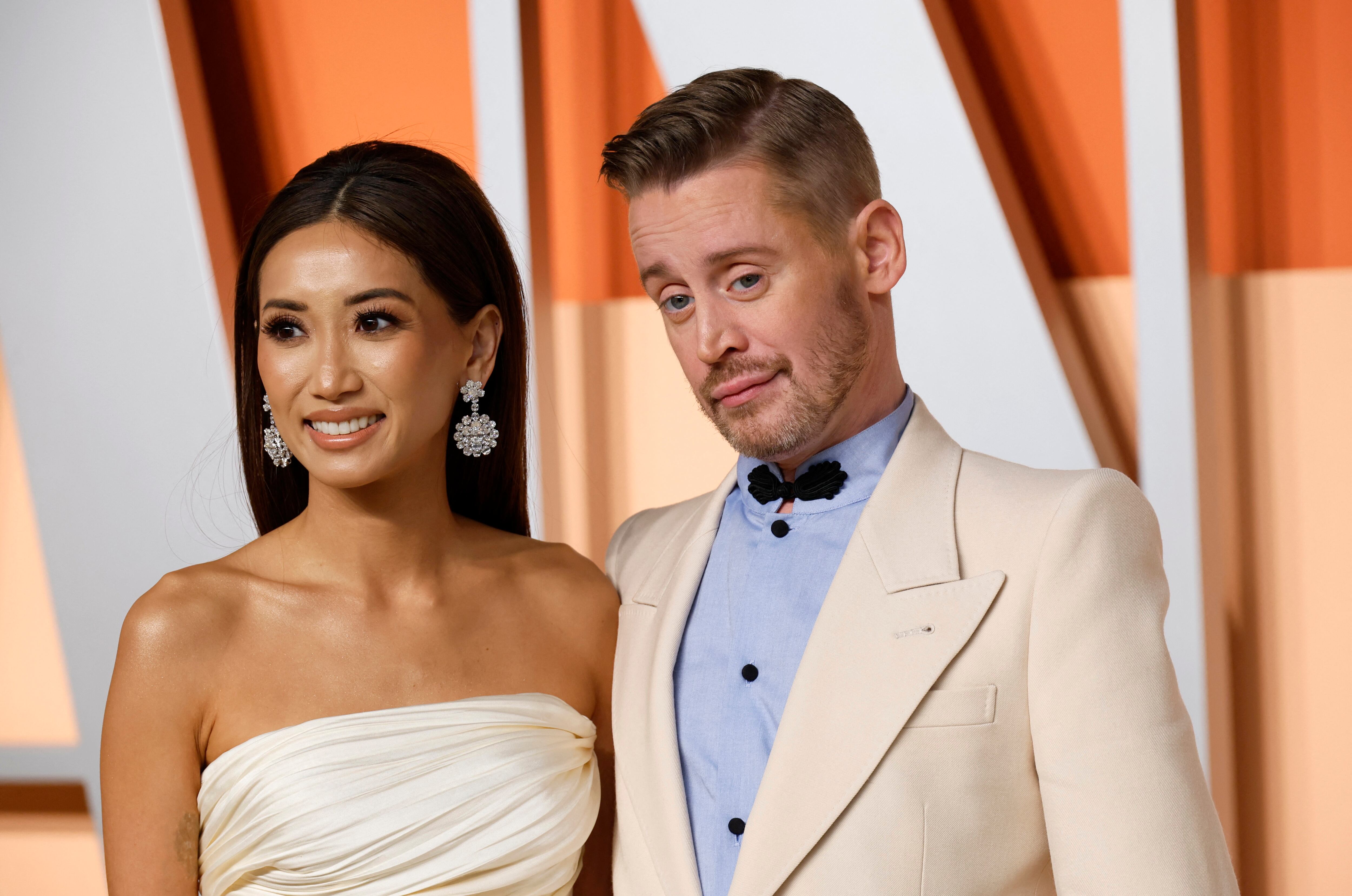Culkin y Brenda Song establecieron una promesa de Año Nuevo: él intentaría sacar la licencia y ella contrataría una planificadora de bodas(REUTERS/Danny Moloshok)
