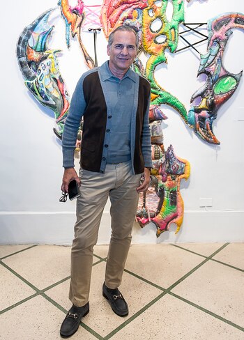 El arquitecto Javier Iturrioz posó