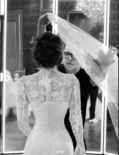 Lauren Sánchez afirmó que su vestido la hacía sentirse libre. (Instagram/Lauren Sánchez )