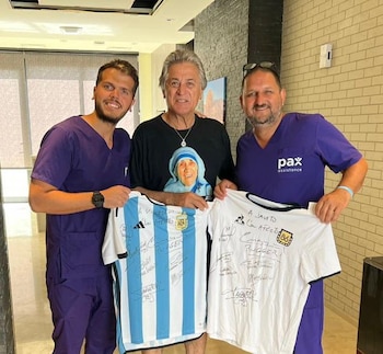 Ubaldo Matildo Fillol presente en