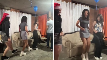 Una colombiana enseña a bailar