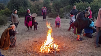 En la comunidad mapuche lof