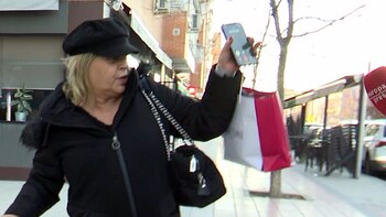 Terelu Campos da la espalda