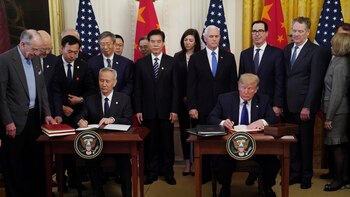 Estados Unidos y China firmaron