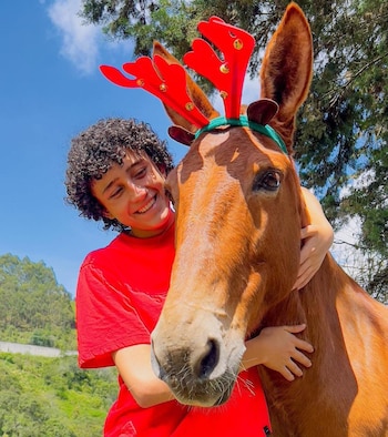 El influencer reiteró que su identidad digital se basa en la protección animal y la conservación ambiental - crédito @lagranjadelborrego/ Instagram