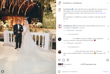 Brunella Horna celebra tres años