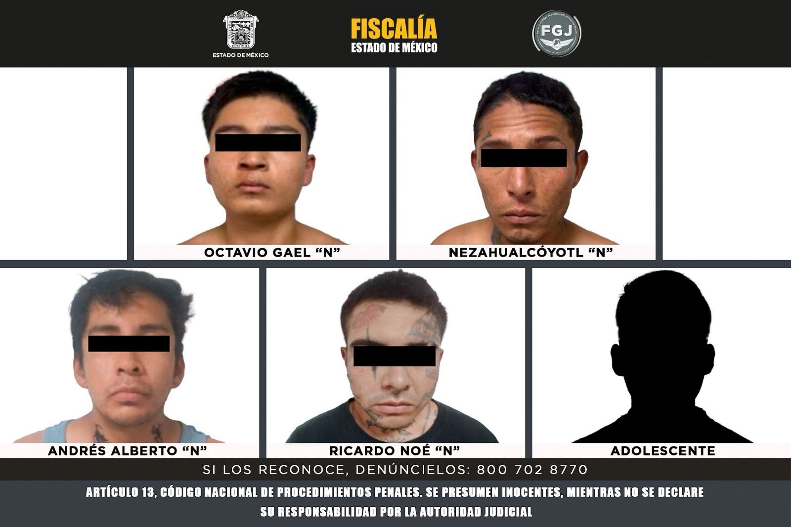 Los individuos procesados (FGJEM)