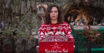 La presidenta de la Comunidad