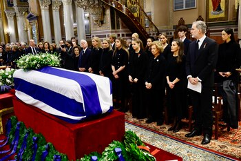 La familia real en la