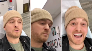 Michel Bublé en plena sesión