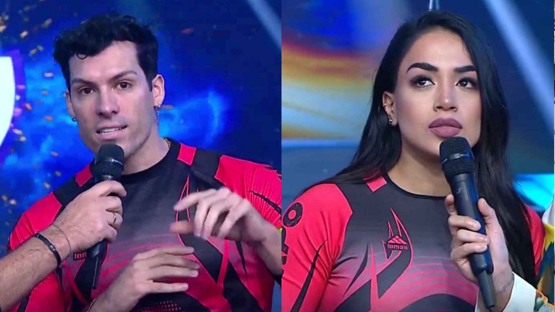 Patricio Parodi y Onelia Molina responde a nuevas imágenes juntos.Captura de TV- América TV.