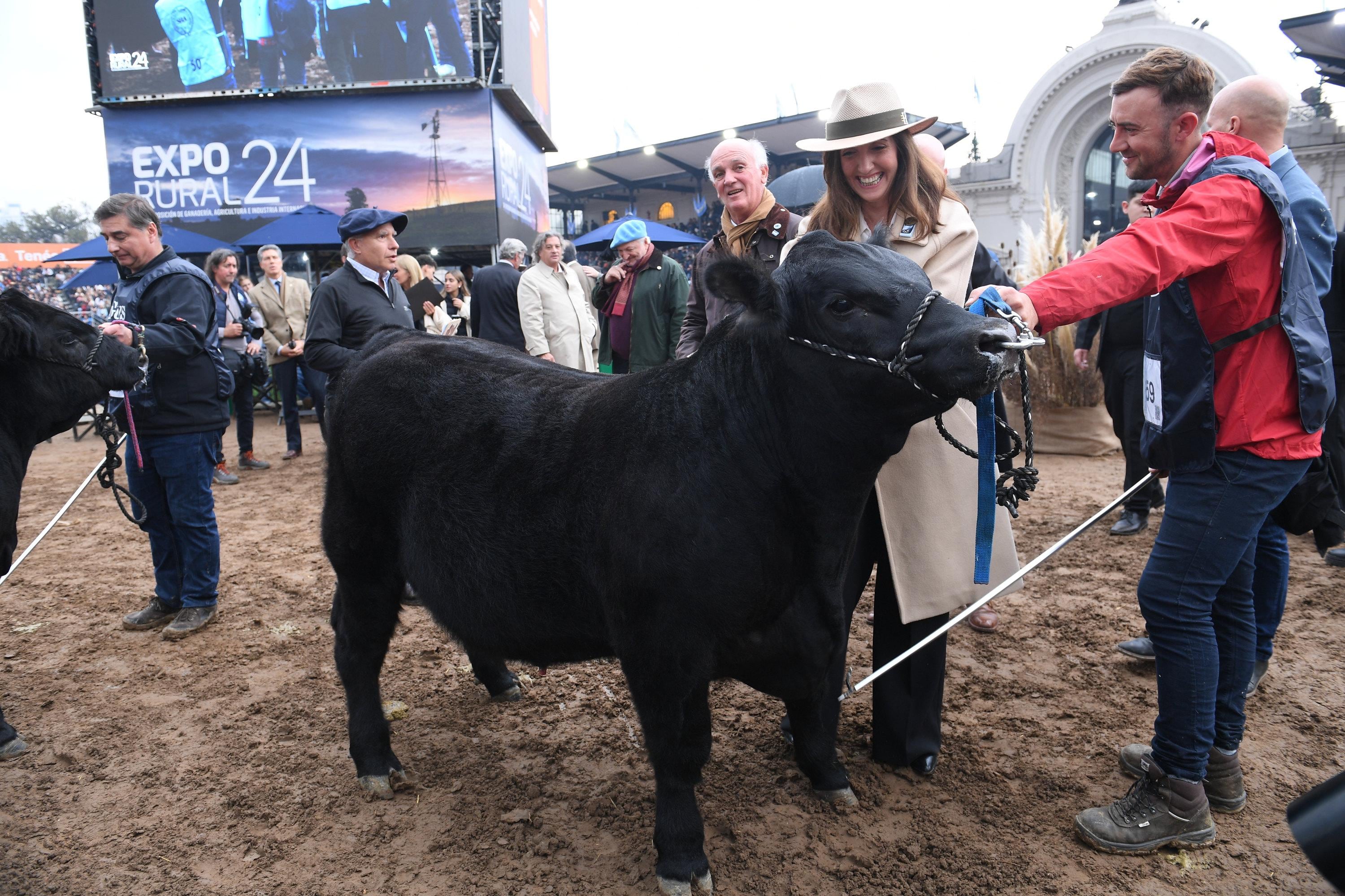 Entre los invitados a La Rural figura la vicepresidenta, Victoria Villarruel (foto archivo)