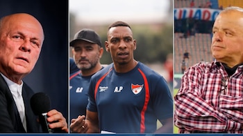 Carlos Antonio Vélez reveló conversación con Raúl Giraldo, dueño del Independiente Medellín, sobre el futuro de Luis Amaranto Perea como técnico y la venta del club