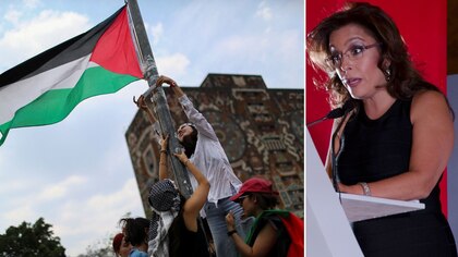 Apoyo a Palestina en la UNAM: Tunden en redes sociales a Fernanda Familiar por pedir que repriman a estudiantes