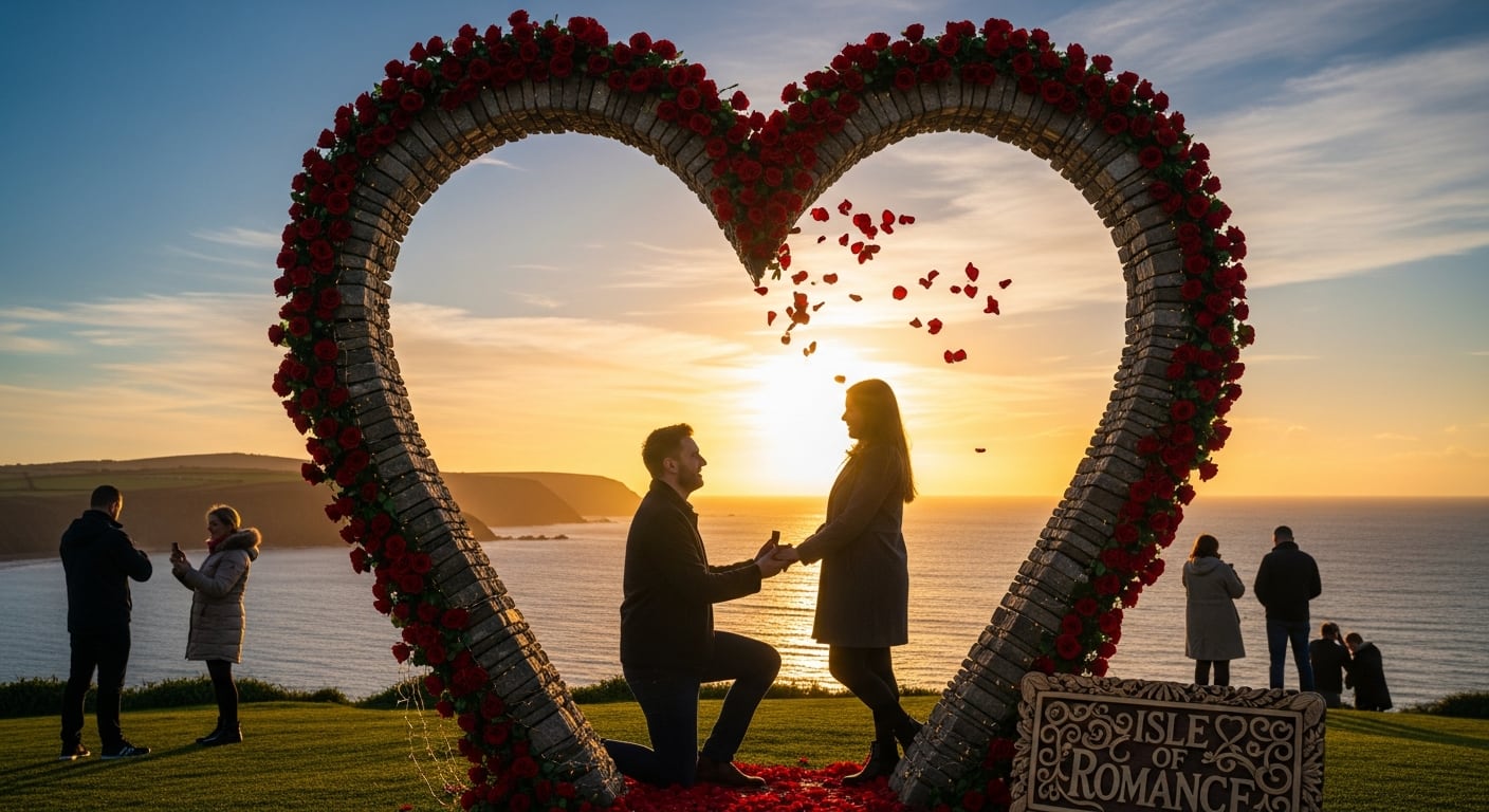 Una propuesta romántica al atardecer en Rothe Island refuerza su atractivo como destino para enamorados. (Imagen Ilustrativa Infobae)