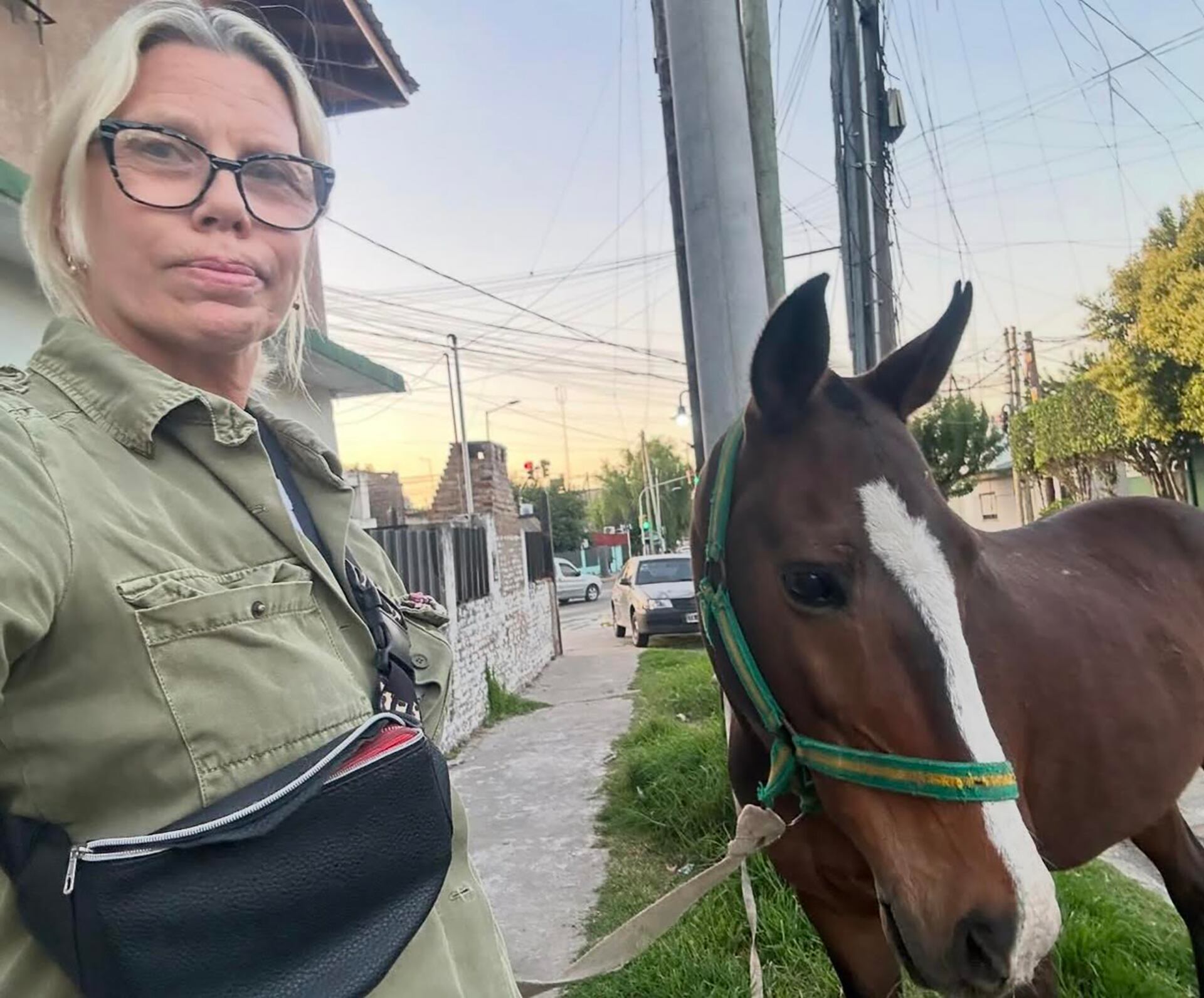 Nora Portela, madre de Chloe Bello, lidera una ONG llamada “Aliento de vida animal”, una de las tantas actividades altruistas que desempeña desde hace años