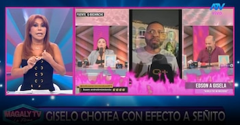 Magaly Medina explota contra Giselo y le recuerda sus inicios: “Era un bailarín desconocido”. Captura: Magaly TV La Firme.