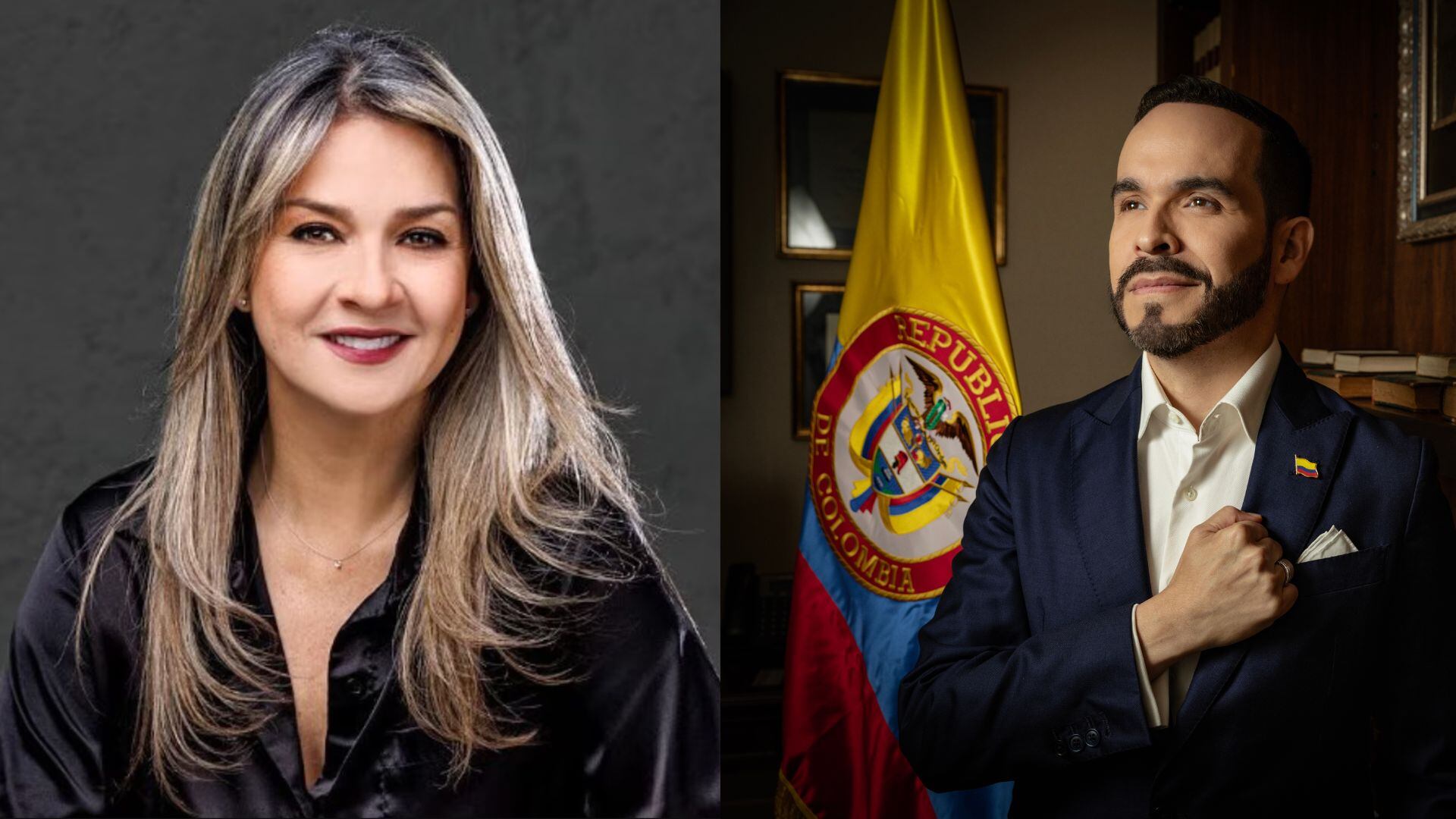 Victoria Dávila señala posibles conexiones de interés público entre el aspirante presidencial Abelardo De La Espriella y Daniel Peñarredonda, exsubdirector de su firma, con vínculos cercanos a Alex Saab y Camila Fabri, según la periodista - crédito Colprensa/Montaje Infobae
