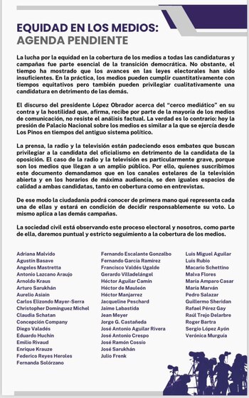 tatiana clouthier claudia sheinbaum INE