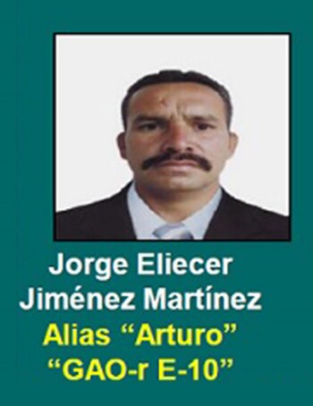 Alias Arturo, jefe de las