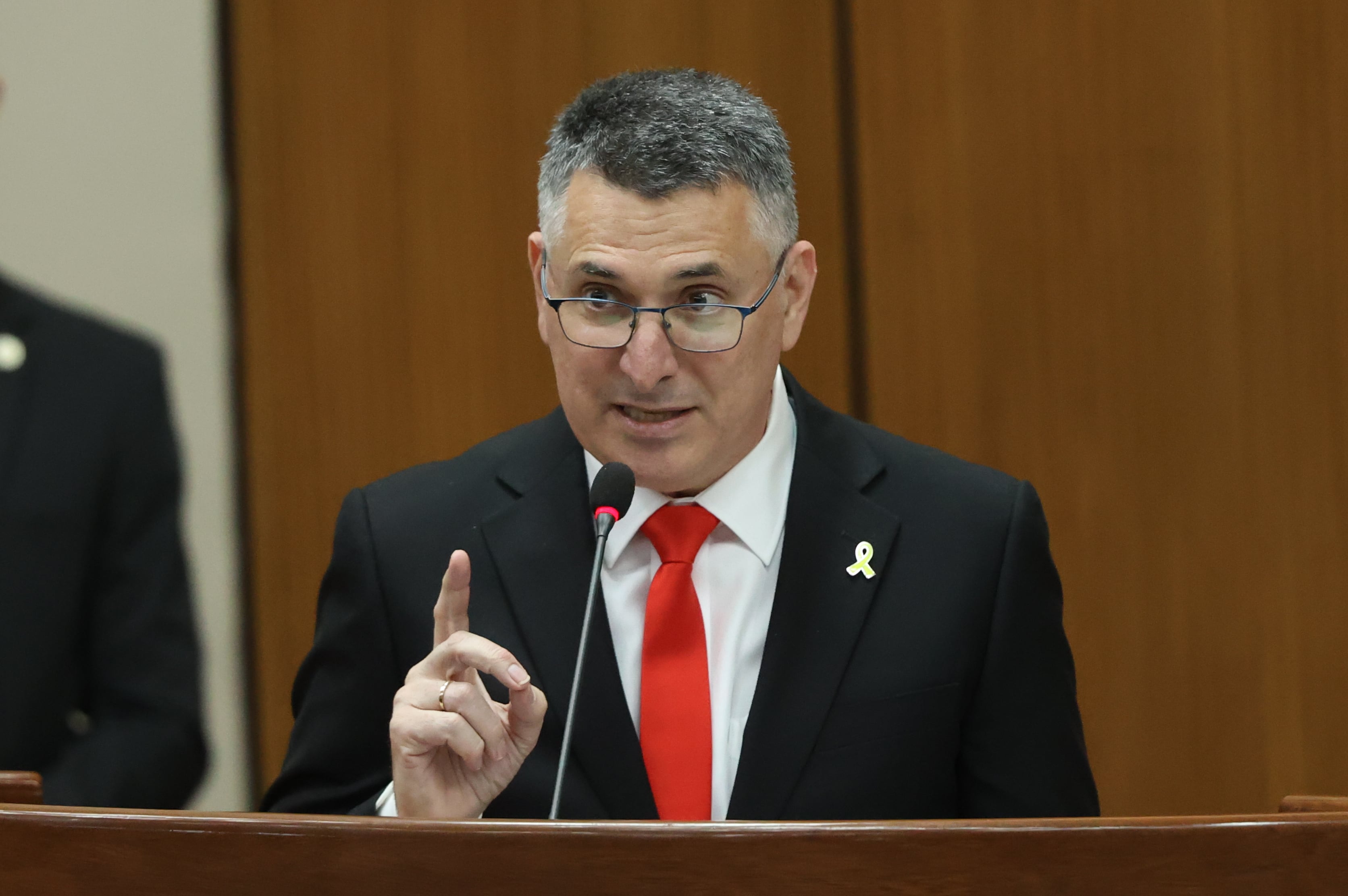 El ministro de Relaciones Exteriores de Israel, Gideon Sa'ar