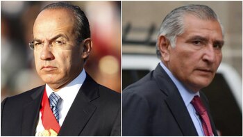 Felipe Calderón contraatacó a Adán