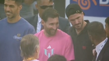 El video del incómodo momento