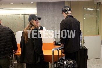 Ambos lucieron looks relajados y