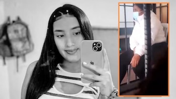 Primeras imágenes de Yulieth Angulo en la cárcel, señalada por el asesinato de María Camila Potosí, la joven embarazada de ocho meses